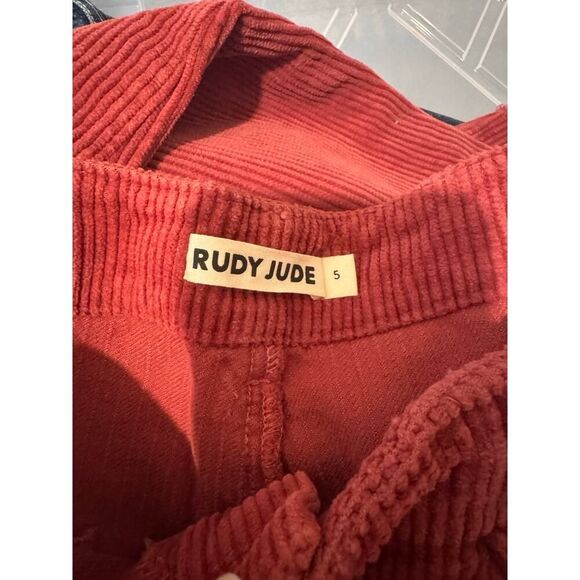 Rudy Jude Corduroy Trouser Coral RJ5 - Picture 9 of 11